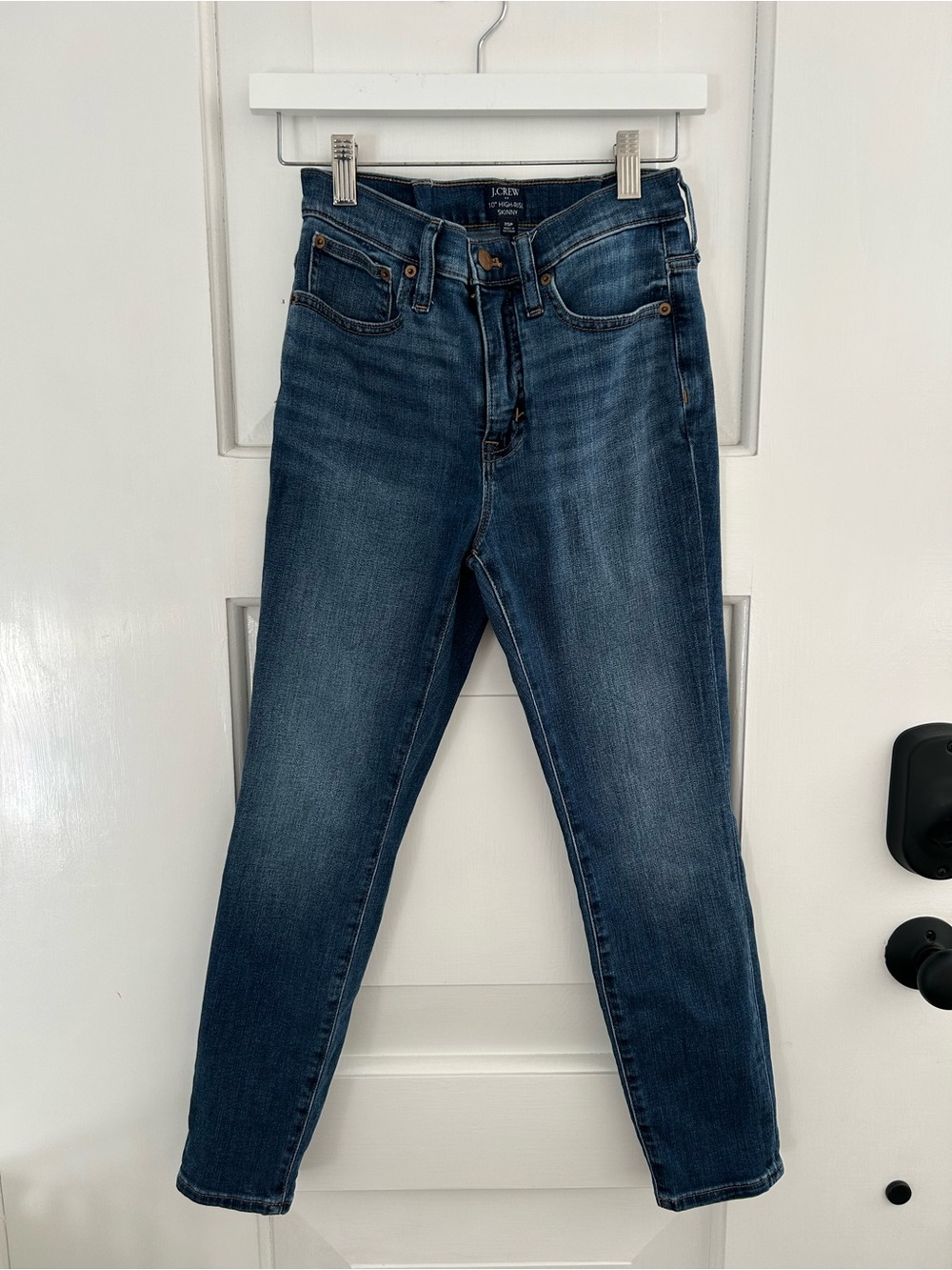 J. Crew Factory High-Rise Skinny Jeans Petite Fall Jeans